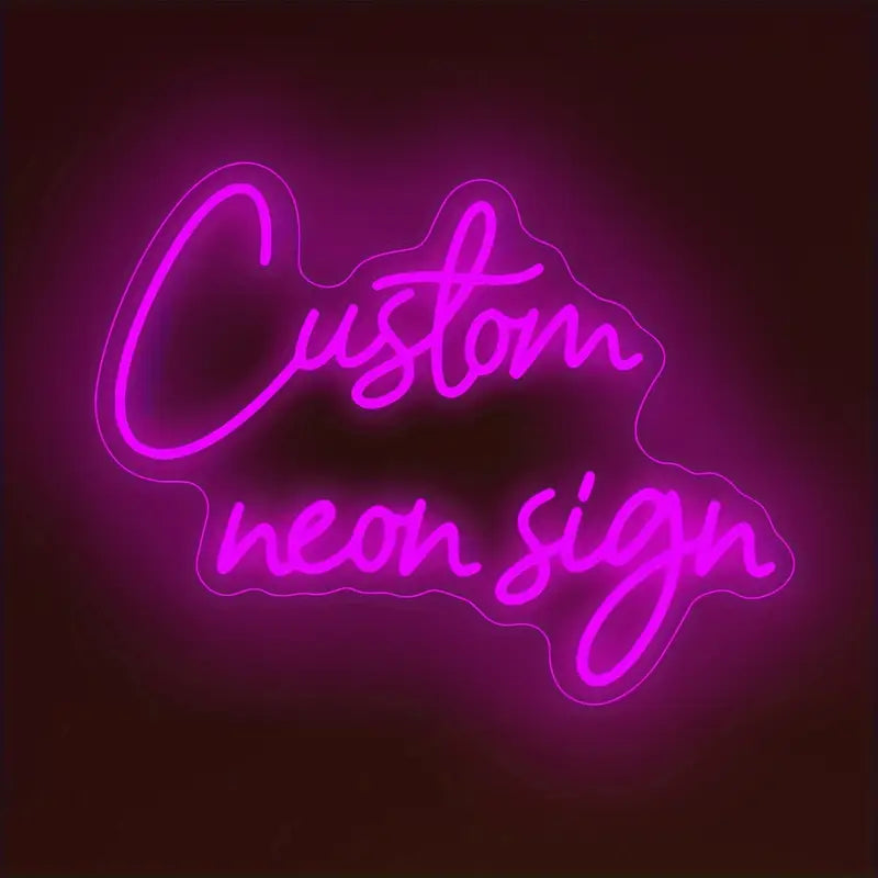 A3 Custom neon signs